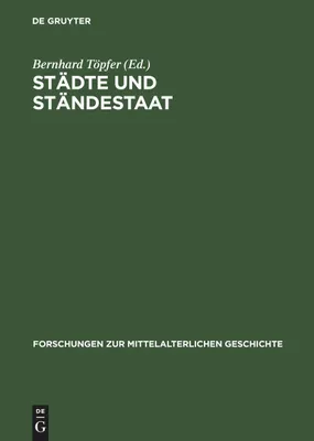 Produktbild von Städte und Ständestaat