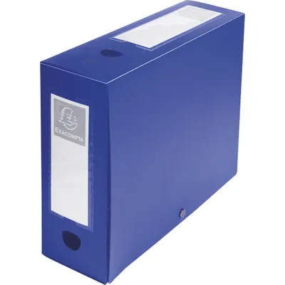 Immagine prodotto di Scatola di raccolta A4 100 mm PP blu confezione da 10 pezzi