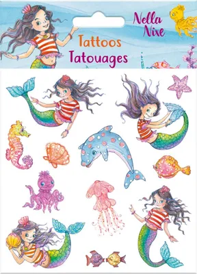 Produktbild von Die Spiegelburg Glitzer-Tattoos Nella Nixe NELLA NIXE