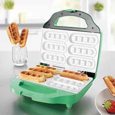 Produktbild von gourmetmaxx Waffelstickeisen Waffeleisen mit Keramikbeschichtung, 08973