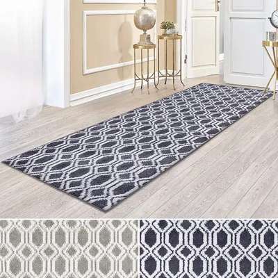 Produktbild von Teppich auf Maß Casablanca Schwarz 100 x 150 cm
