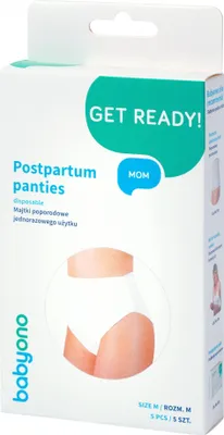 Produktbild von Einweg-Postpartum-Höschen L 5 Stück / Babyono