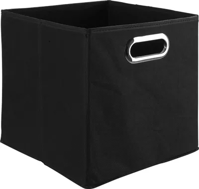 Produktbild von Aufbwahrungsbox - Schwarz - Vlies - 27 x 27 cm