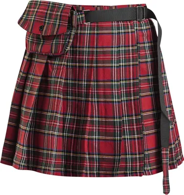 Produktbild von Banned Alternative Kurzer Rock Damen Check It Out Kilt rot L