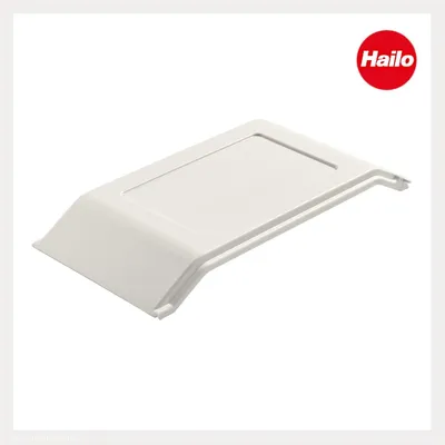 Zdjęcie produktu dla Pokrywa Hailo 1081729 biała do pojemników Tandem i Multi-Box 243 x 495 x 50 mm