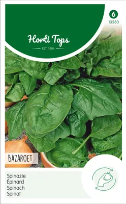 Imagen del producto de Espinaca Bazaroet sin gluten (100 g) | Semillas de espinaca de Hortitops