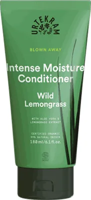 Produktbild von Urtekram Blown Away Wild Lemongrass, Frauen, Nicht-professionelle Haarspülung, normales Haar, Alle Farben, Feuchtigkeitsspendend, Revitalisierend, Weichmachend, 180 ml