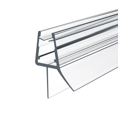 Image de Heilmetz joint de douche 60cm joint de remplacement porte de douche pour épaisseur de verre 4-6mm hydrofuge joint de porte de douche ou joint de cabine de douche TYP3
