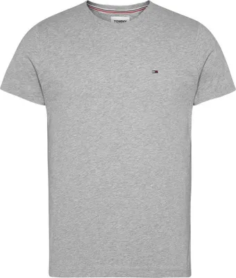 Produktbild von Tommy Jeans Flag Slim Fit Shirt  Schwarz - Große M