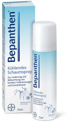 Produktbild von Beruhigungsspray, Bayer, Bepanthen, Intensiv feuchtigkeitsspendende und reparierende Wirkung, 75ml