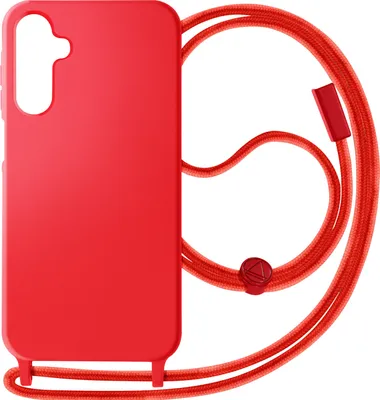 Produktbild von Avizar, Kettenhülle für Samsung Galaxy A15 80cm Kette, Rot