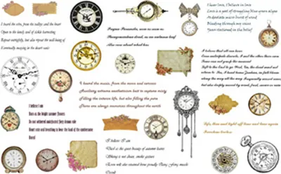 Produktbild von 60pcs Vintage Papier Scrapbooking Sticker Kleber stationierende Dekorative Etikett-3