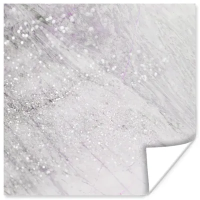 Produktbild von MuchoWow® Poster Marmor - Adern - Violett 100x100 cm - Babyzimmer
