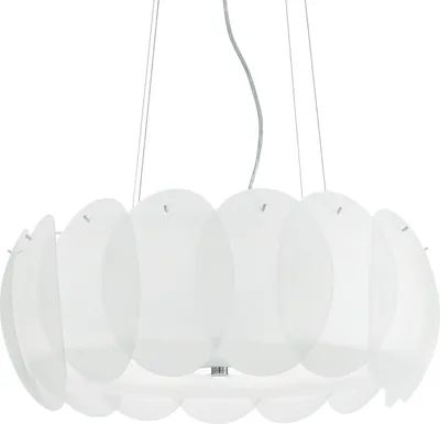 Obrázok produktu pre Ideal Lux OVALINO SP8, 8 žiaroviek, E27, IP20, Biela
