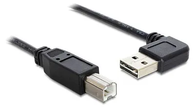 Produktbild von DeLOCK 3m USB 2.0 A - B m/m, 3 m, USB A, USB B, USB 2.0, Männlich/Männlich, Schwarz