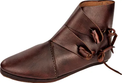 Produktbild von Wikinger Schuhe Typ Jorvik mit genagelter Doppelsohle Braun Gr. 43