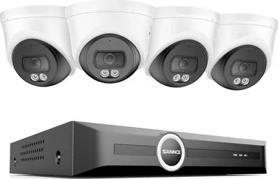 Obrázek produktu pro Bezpečnostní kamerový systém, 3MP sledování, noční vidění, se 4 kamerami, bez