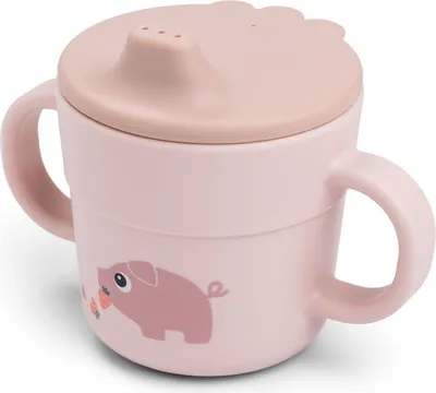 Produktbild von Done by Deer Schnabeltasse Foodie - Tiny Farm - Powde