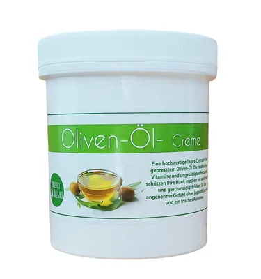 Produktbild von OLIVENÖL CREME 500ml Feuchtigkeitscreme Oliven-Öl Oliven Gesicht Pflege Körpercreme 71