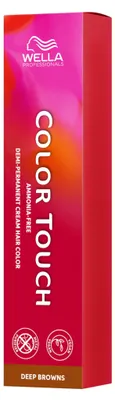 Produktbild von Wella Professionals Color Touch Deep Browns – Ammoniakfreie, vegane Intensivtönung mit Metal Purifier – für tiefe, elegante Braunnuancen bis zu 28 Haa