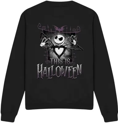 Obrázek produktu pro The Nightmare Before Christmas - "This Is Halloween" Sweatshirt für Herren/Damen Uni TV3857 (XXL) (Schwarz)
