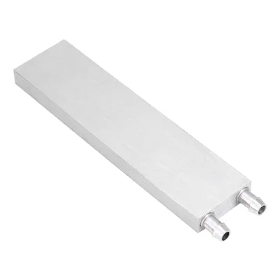 Zdjęcie produktu dla Aluminiowy radiator procesora Blok chłodzenia wodą Chłodnica cieczy Radiator 40 * 160 * 12 mm