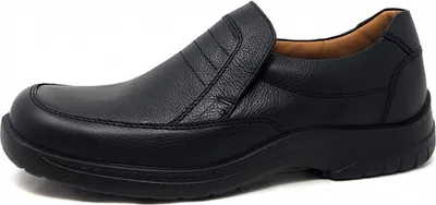 Produktbild von Jomos Schuhe Herren Halbschuhe Slipper Weite H Feetback 406201-44, Schuhgröße:43, Farbe:Schwarz