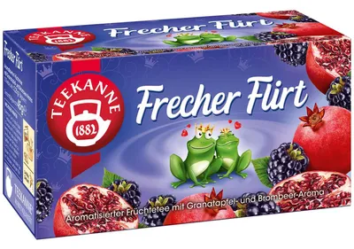 Zdjęcie produktu dla TEEKANNE 078463 TEEKANNE Frecher Flirt Tee 20 Portionen