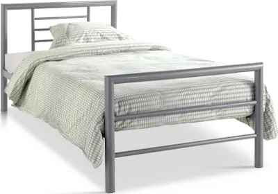 Produktbild von Bett Sandro 90 x 200 cm - grau