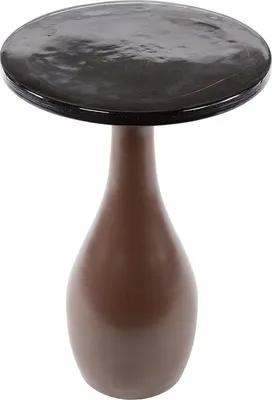 Produktbild von KAWOLA Beistelltisch MOKKA M Glas kupfer