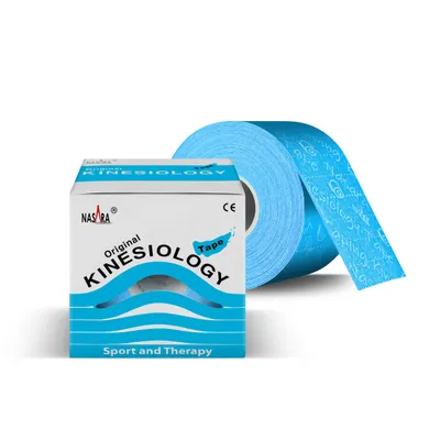 Produktbild von NASARA Kinesiologie Tape 5 m x 50 mm - Blau