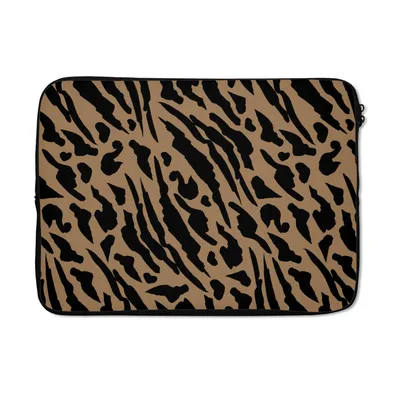Produktbild von MuchoWow® Laptop Hülle 14 ZollMuster - Design - Pantherdruck Laptoptasche - Laptoptasche - Stoßsicher - Schutzhaube