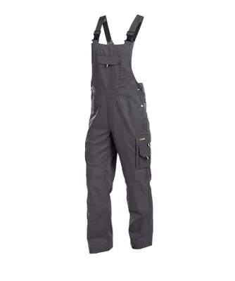 Produktbild von DASSY® Ventura Arbeitslatzhose mit Kniepolstertaschen ZEMENTGRAU Gr.60 Länge: STANDARD