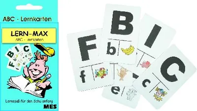 Produktbild von CMI Lernkarten ABC 26 Karten A - Z in Schachtel