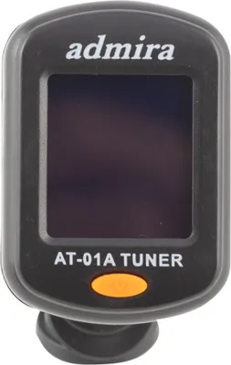 Obrázek produktu pro Admira AT01A Clip Tuner chromatická ladička pro kytaru, baskytaru, housle a ukulele