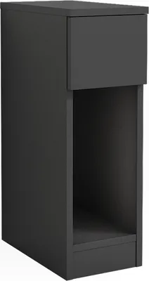 Produktbild von Vicco Nachttisch Enton, 20 x 59.5 cm, Schwarz