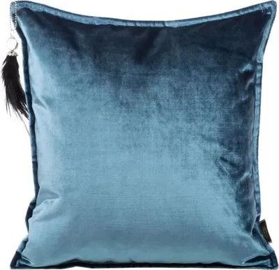 Produktbild von Eurofirany 396768, Blau, Polyester, Einfarbig, 340 g/m², 45 x 45 cm, 250 g