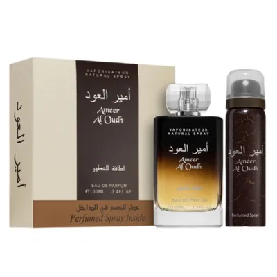 Zdjęcie produktu dla Ameer Al Oudh zestaw woda perfumowana spray 100ml + dezodorant spray 50ml