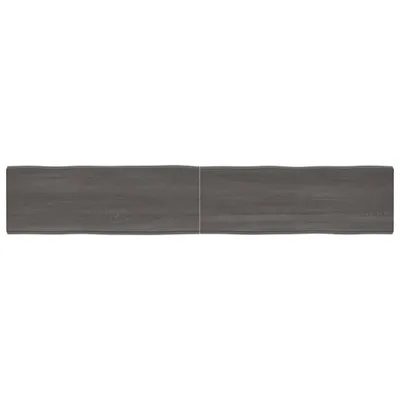 Produktbild von Tischplatte 220x40x(2-6) cm Massivholz Behandelt Baumkante