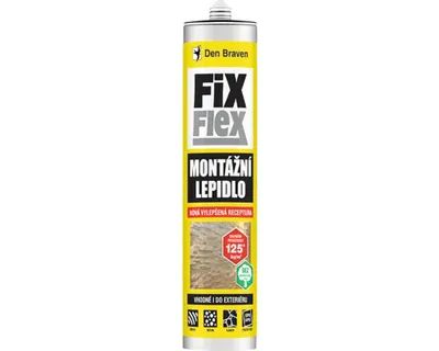 Obrázek produktu pro Lepidlo montážní DEN BRAVEN Fix Flex 310 ml