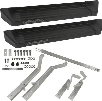 Immagine prodotto di Gradino di accesso libero per camper Fiat Ducato Citroen Jumper Peugeot Boxer Opel Movano con ABE nero