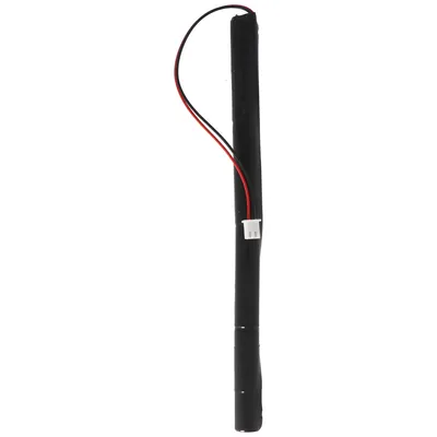 Zdjęcie produktu dla Akumulator do oświetlenia awaryjnego NiMH 4.8V 600mAh L1x4 Micro AAA z kablem i wtyczką 178x12x12mm