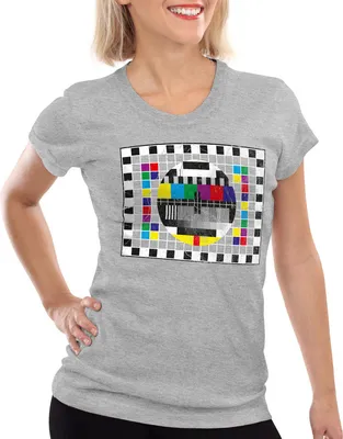 Produktbild von style3 Testbild Damen T-Shirt sheldon, Farbe:Grau meliert, Größe:S