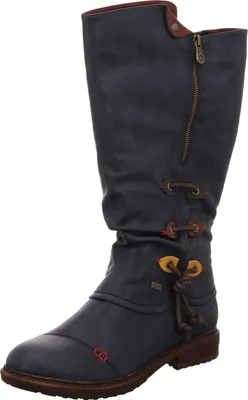Produktbild von Rieker Stiefel bequem warm gefüttert in blau, Gr. 36