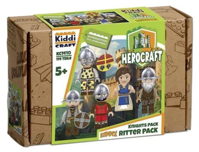 Image de Dark Side Bricks GmbH Kiddicraft KC1410 Pack de figurines KIDDIZ : R