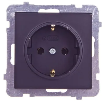Produktbild von Ospel GP-1RS/m/33, Schwarz, IP20, 16 A, 71 mm, 40 mm, 71 mm