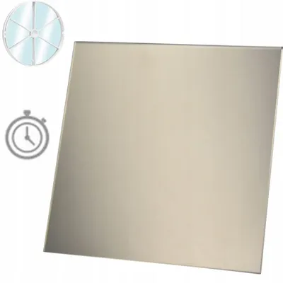 Produktbild von F.H. ANA Lüfter Glas Satin Gold Timer 125mm