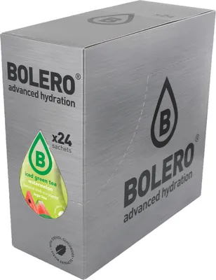 Produktbild von Bolero Iced Green Tea (24x8g) Watermelon - Intra- & Post-Workout - Intra-Workout