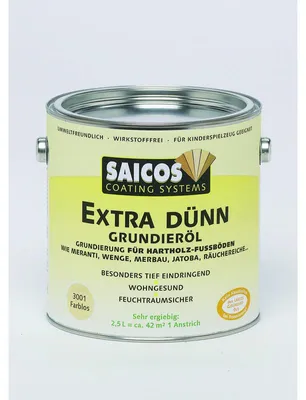 Produktbild von 2,50 L | Grundieröl farblos extra dünn