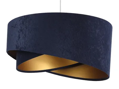 Zdjęcie produktu dla Lampa wisząca GEMSTONE granatowa/złota